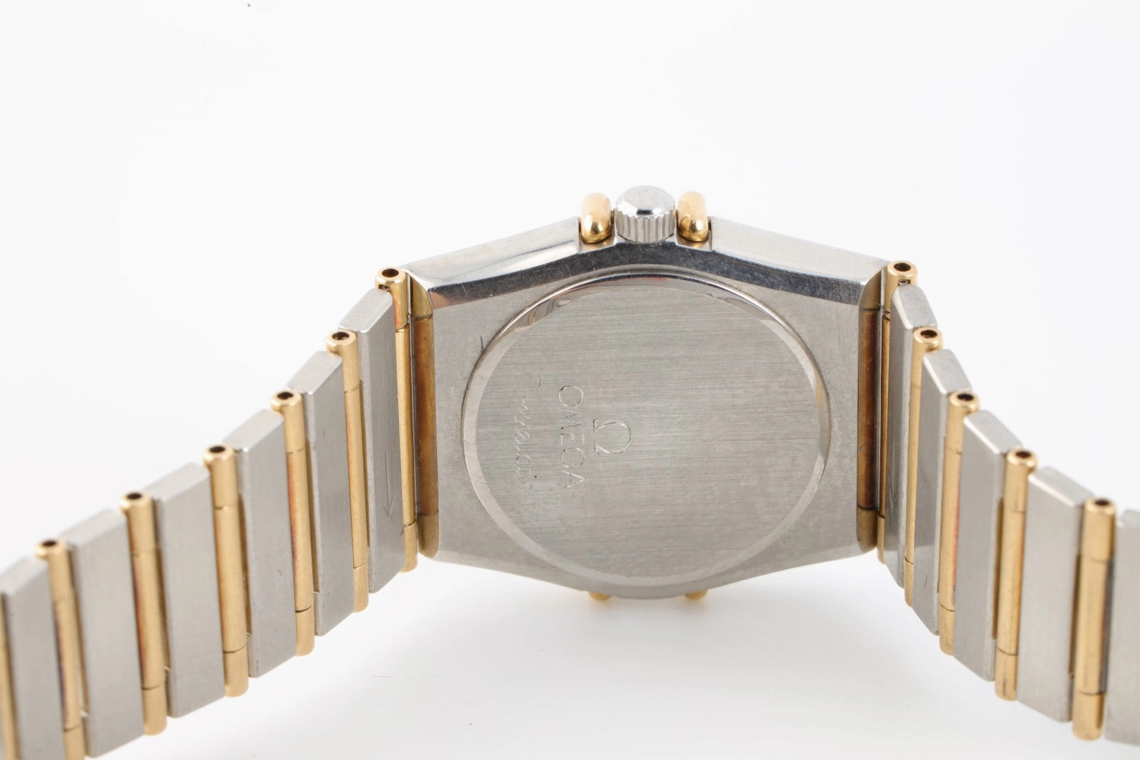 Omega Constellation 795.1080 Stainless Steel & 18k Yellow Gold 24mm Ladies Watch