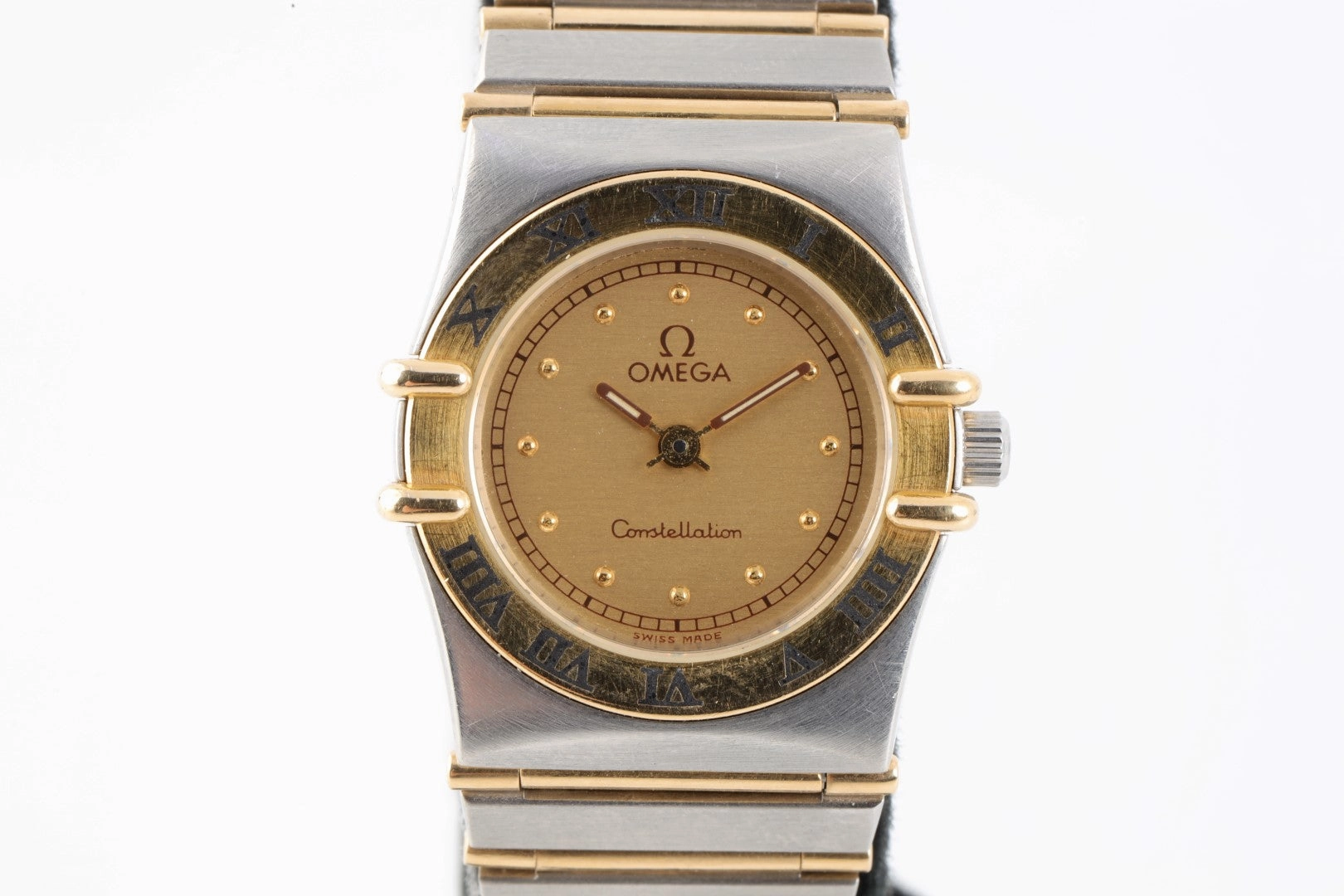 Omega Constellation 795.1080 Stainless Steel & 18k Yellow Gold 24mm Ladies Watch