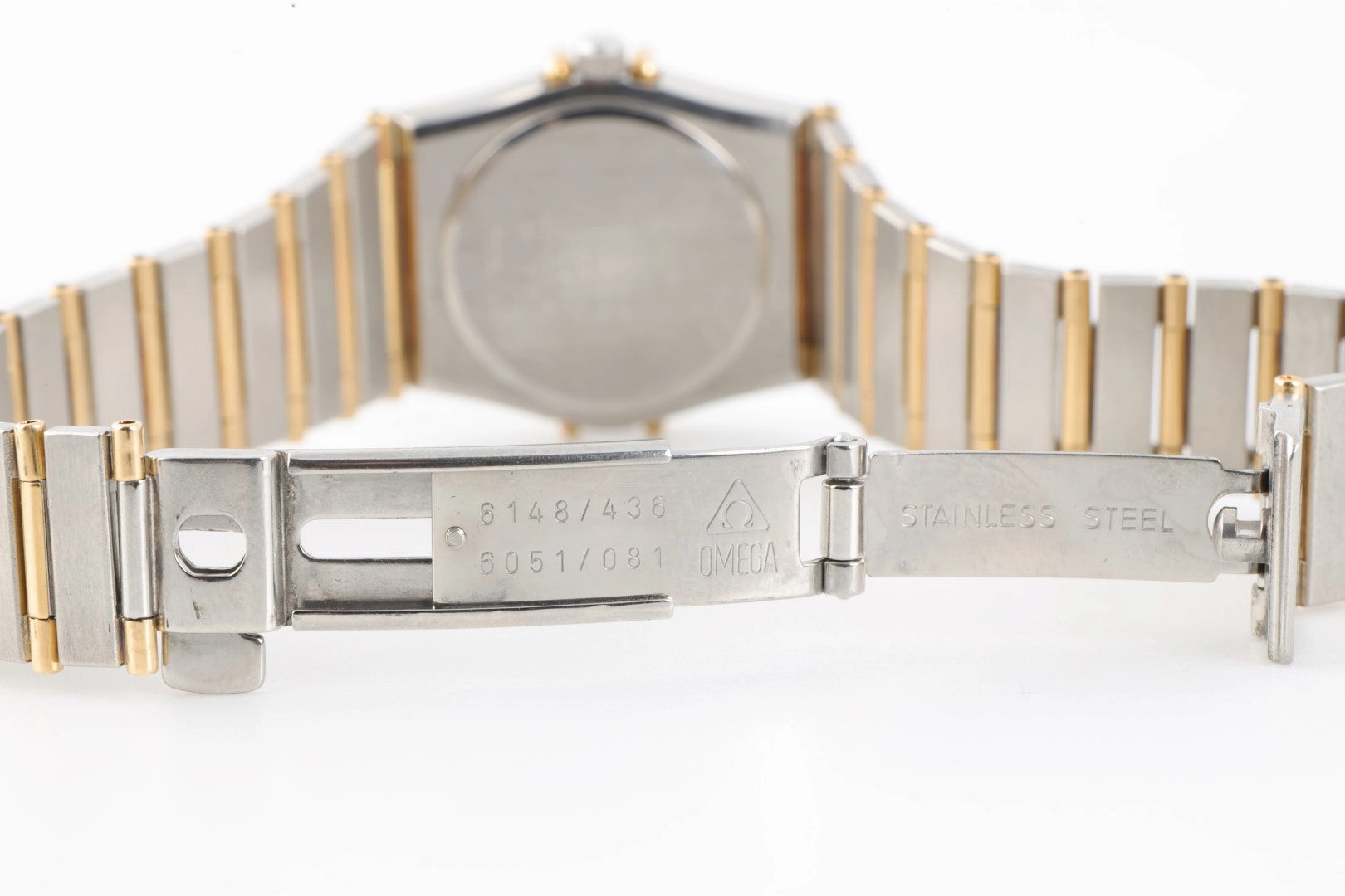 Omega Constellation 795.1080 Stainless Steel & 18k Yellow Gold 24mm Ladies Watch