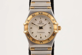 Omega Constellation 795.1203 Stainless Steel & 18K Yellow gold 22mm Ladies Watch