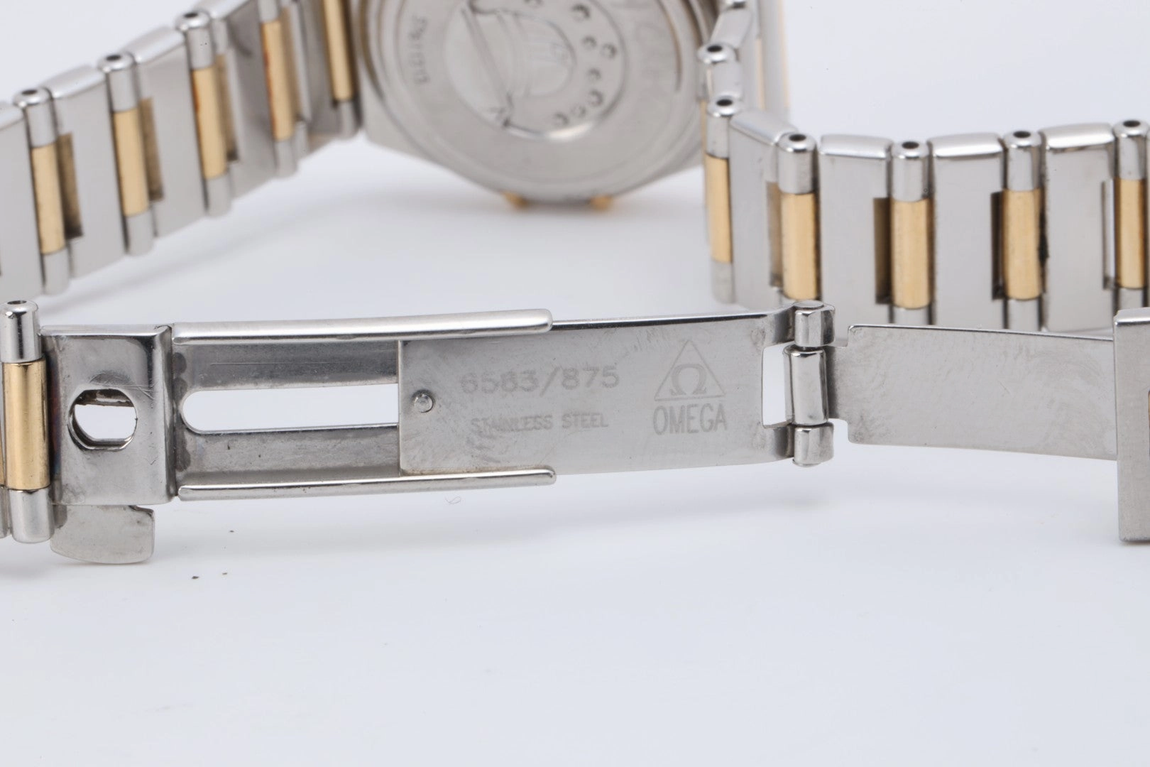 Omega Constellation 895.1243 Stainless Steel & 18k Yellow Gold 22mm Watch