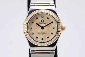 Omega Constellation 895.1243 Stainless Steel & 18k Yellow Gold 22mm Watch