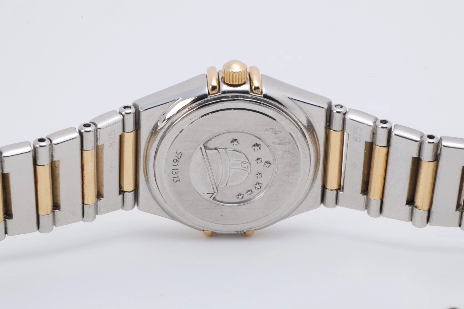 Omega Constellation 895.1243 Stainless Steel & 18k Yellow Gold 22mm Watch