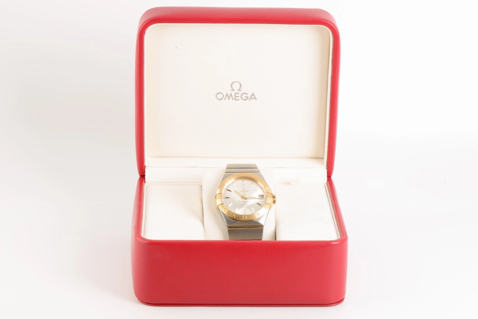 Omega Constellation Co-Axial Stainless Steel & 18K Yellow Gold 38mm Men's Watch