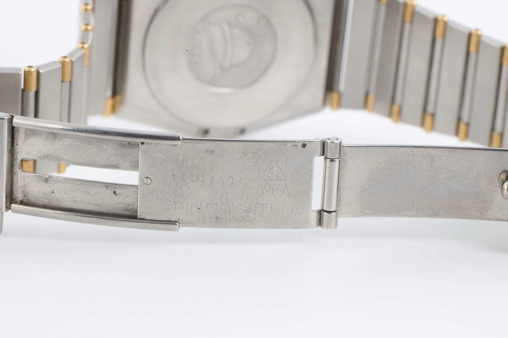 Omega Constellation Day-Date 396.1069 Stainless & 18K Yellow Gold 34mm Watch