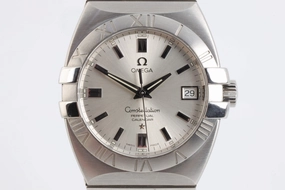 Omega Constellation Double Eagle Perpetual Calendar 396.1204 35mm Watch 1998