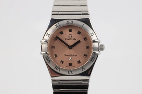 Omega Constellation "MY CHOICE" 795.1241 25mm Ladies Watch (Pink Dial)