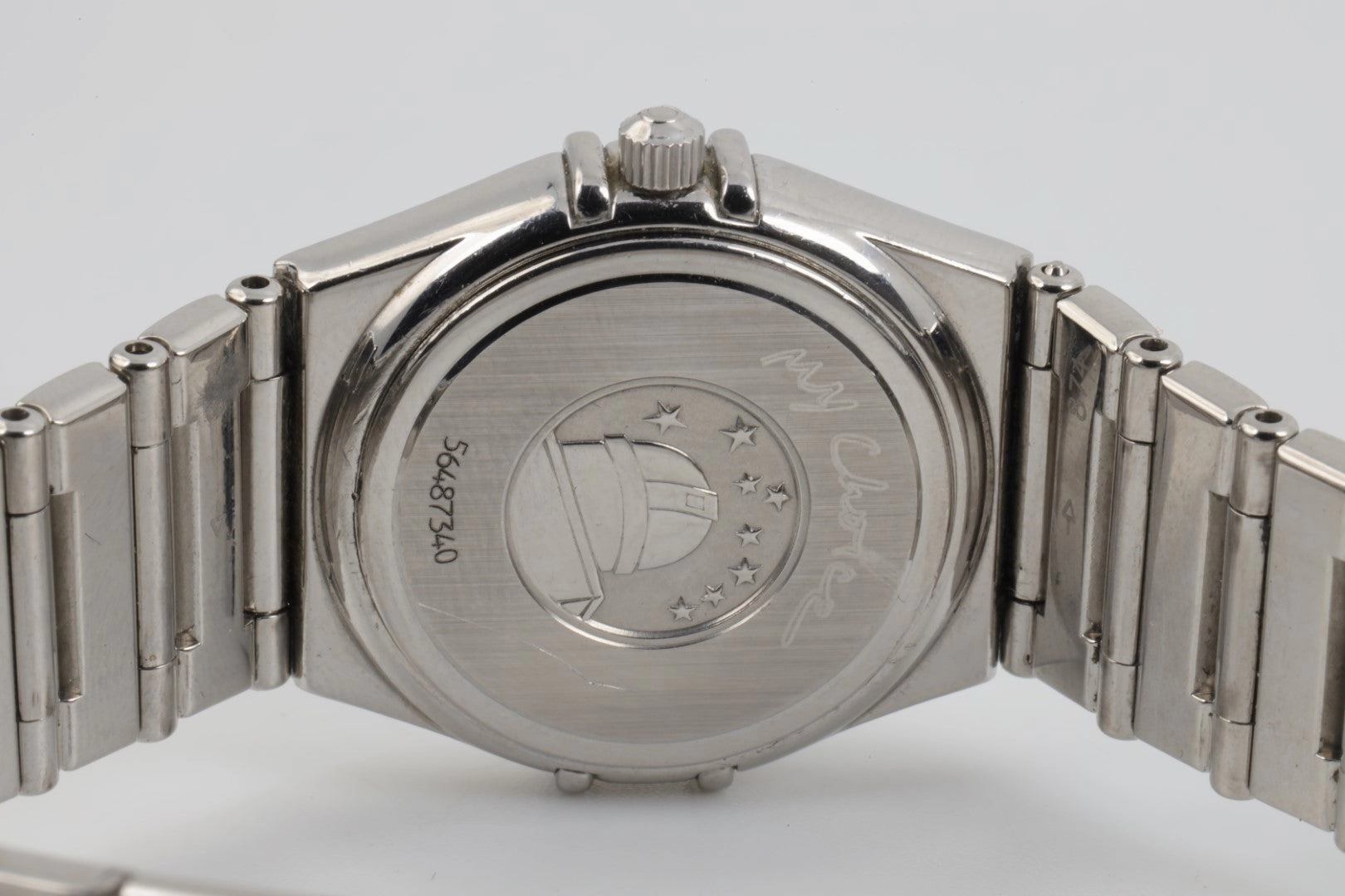 Omega Constellation "MY CHOICE" 795.1241 25mm Ladies Watch (Pink Dial)
