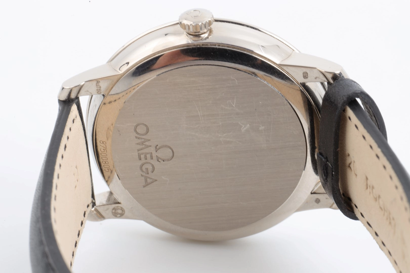 Omega De Ville Prestige 424.53.40.20.04.001 18k White Gold Men's Watch