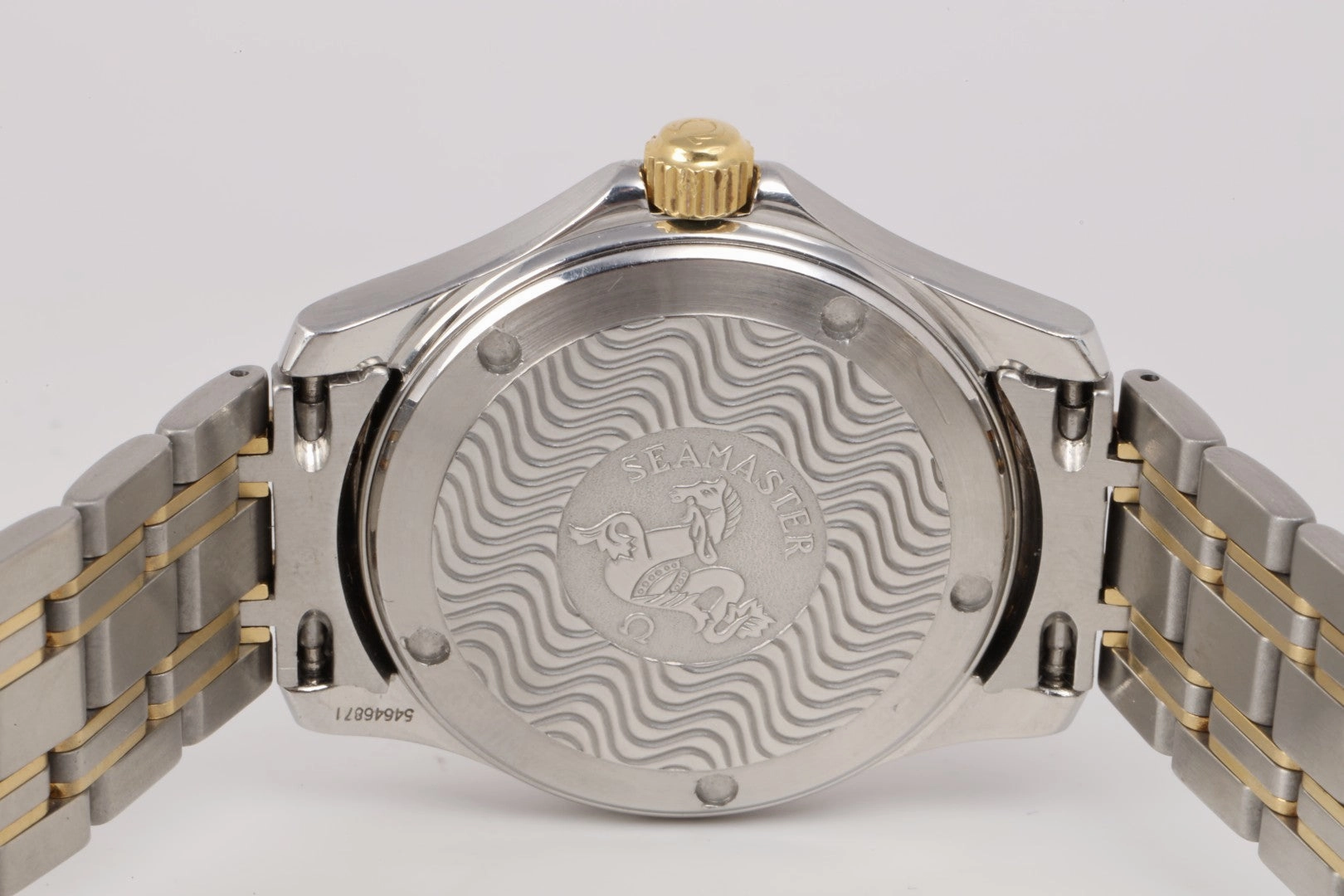 Omega Seamaster 120m 196.1501 Stainless Steel & 18k Yellow Gold 36mm Watch