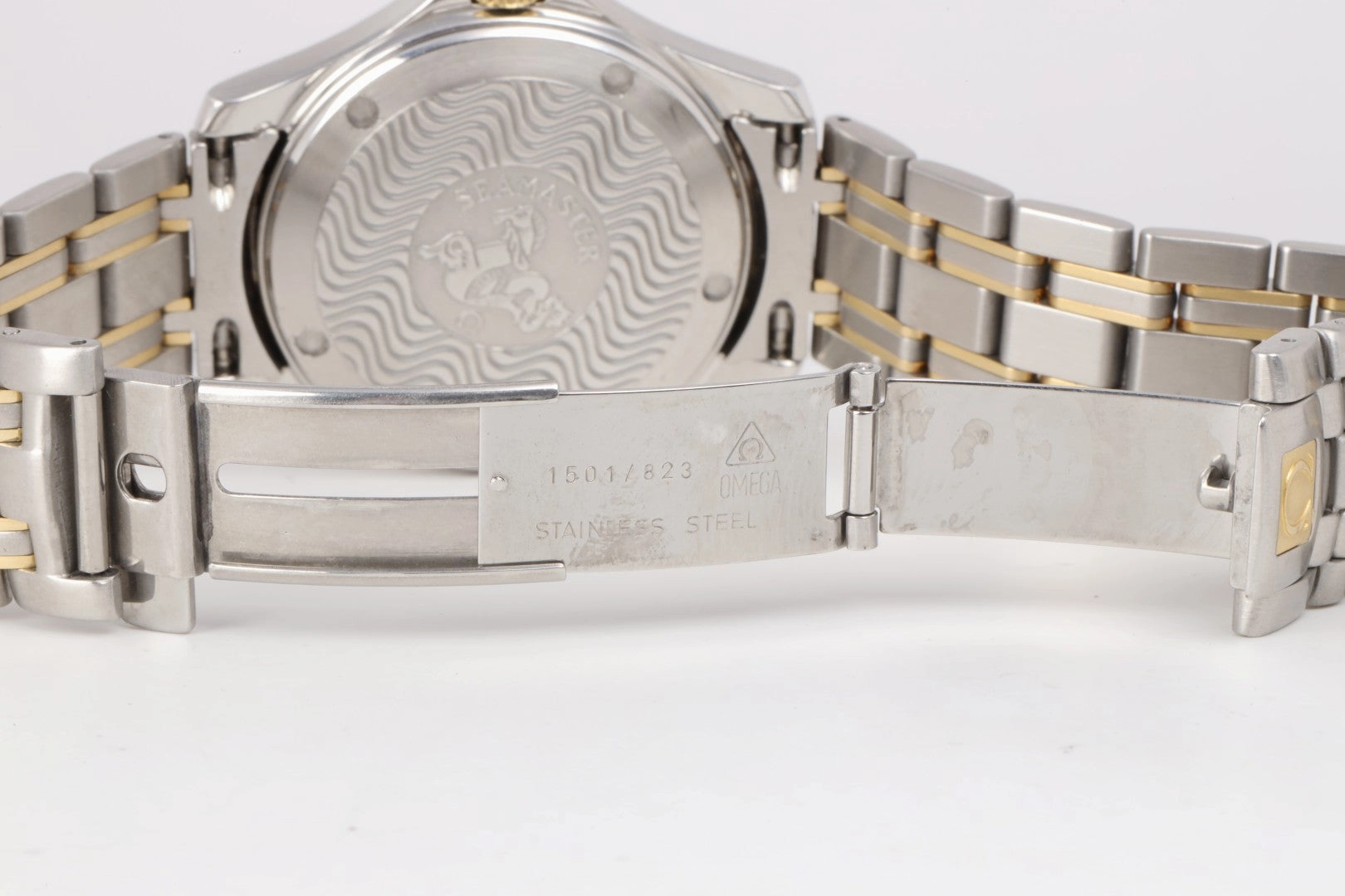 Omega Seamaster 120m 196.1501 Stainless Steel & 18k Yellow Gold 36mm Watch