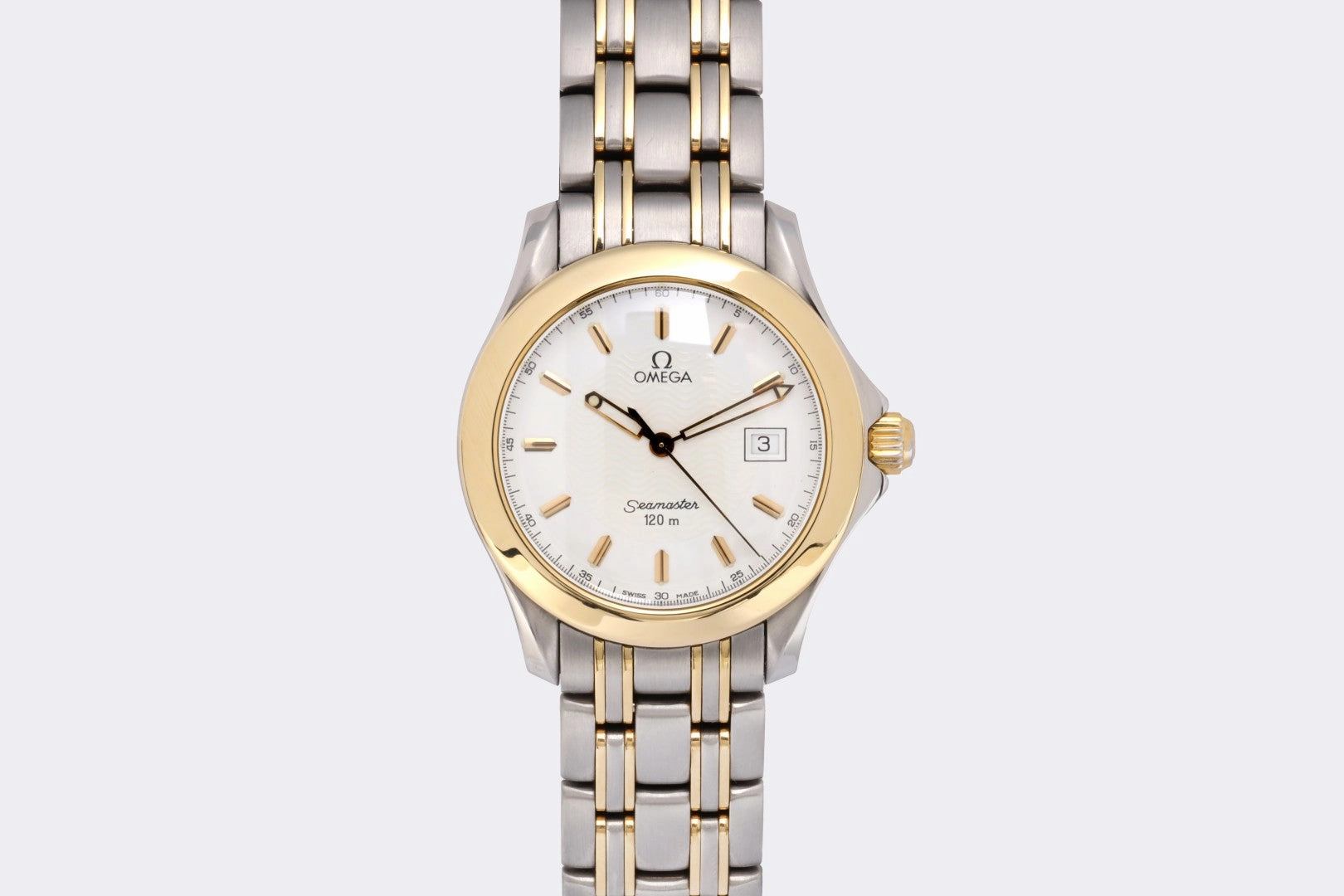 Omega Seamaster 120M 196.1501 Stainless Steel & 18k Yellow Gold  36mm Watch