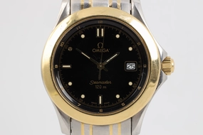Omega Seamaster 196.1501 Midsize Stainless Steel & 18K Yellow Gold 36mm Watch