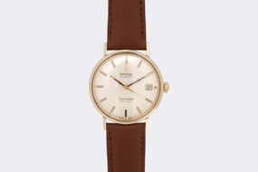 Omega Seamaster De Ville KM6610 14k Yellow Gold 34mm Watch