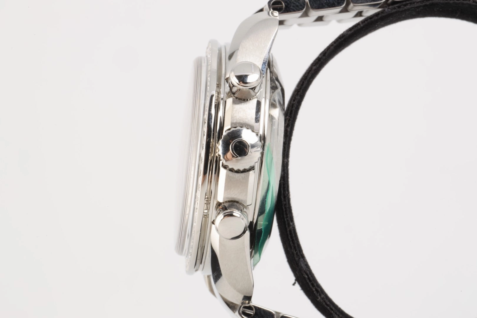Omega Speedmaster Chronograph Diamond Dial 38mm Watch