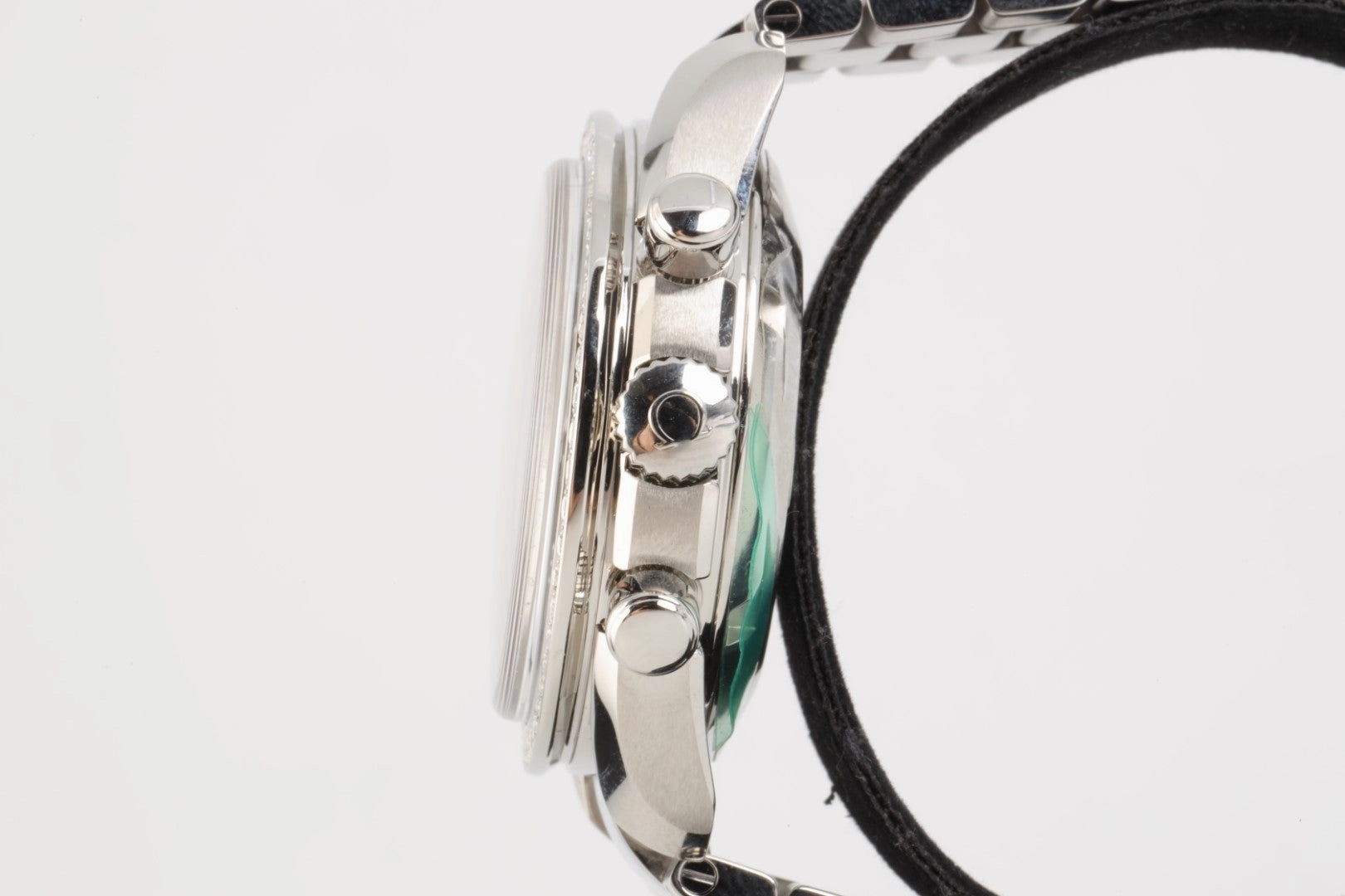 Omega Speedmaster Chronograph Diamond Dial 38mm Watch