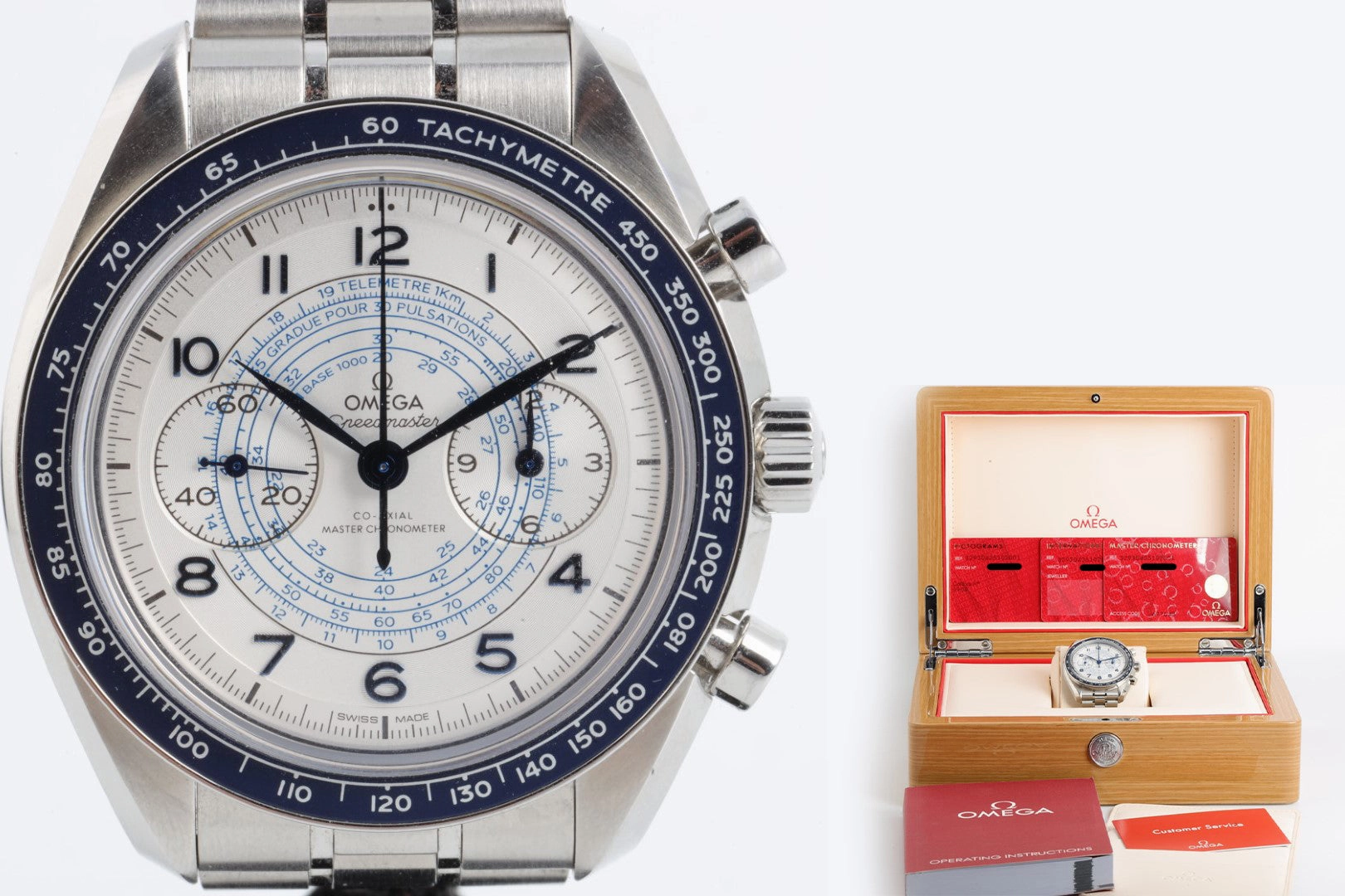 Omega Speedmaster Master Chronometer 43mm Men's Watch (Box & Papers)