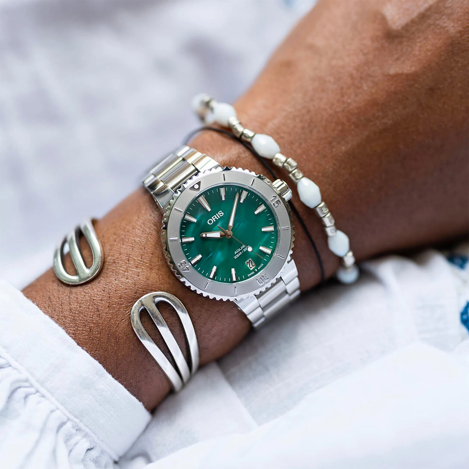 Oris X Bracenet Aquis (36.5mm)