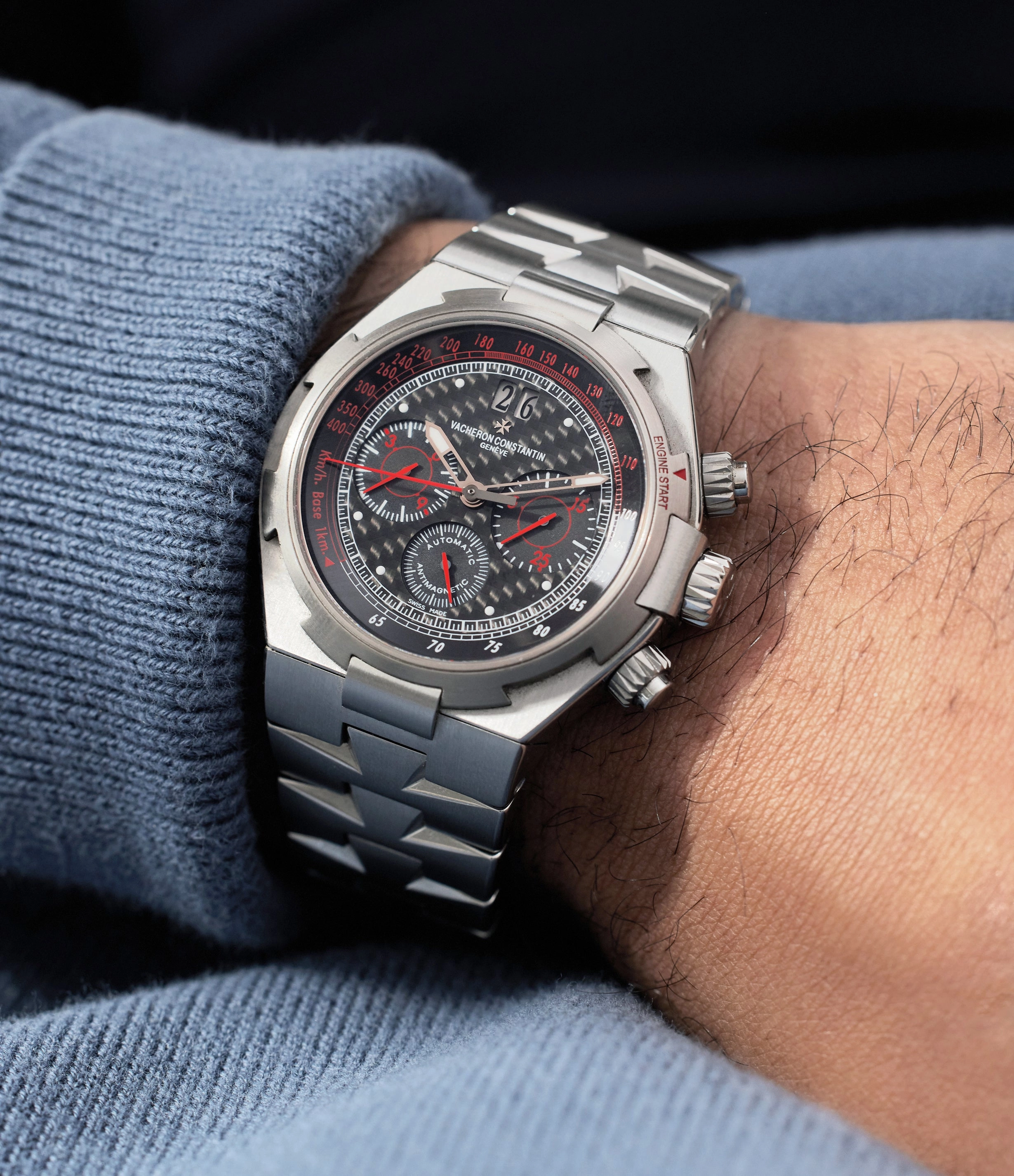 Overseas 49150 Engine  | Stainless Steel And Titanium