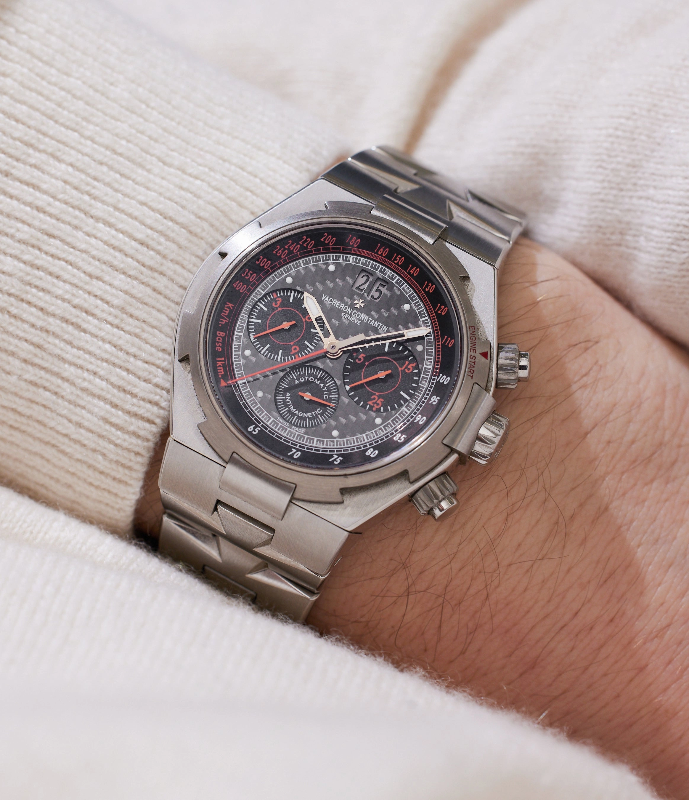 Overseas 49150 Engine  | Stainless Steel And Titanium