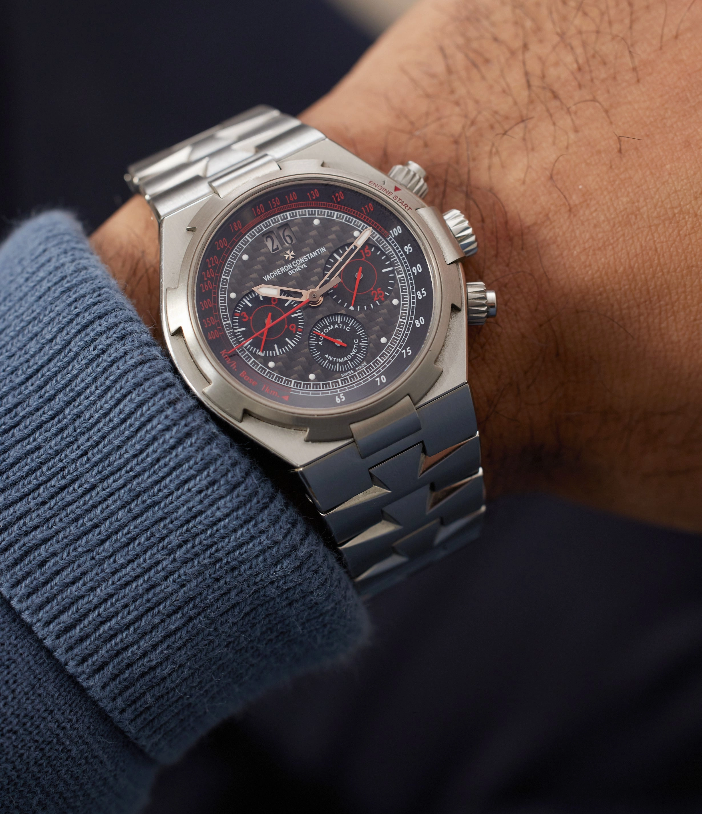Overseas 49150 Engine  | Stainless Steel And Titanium