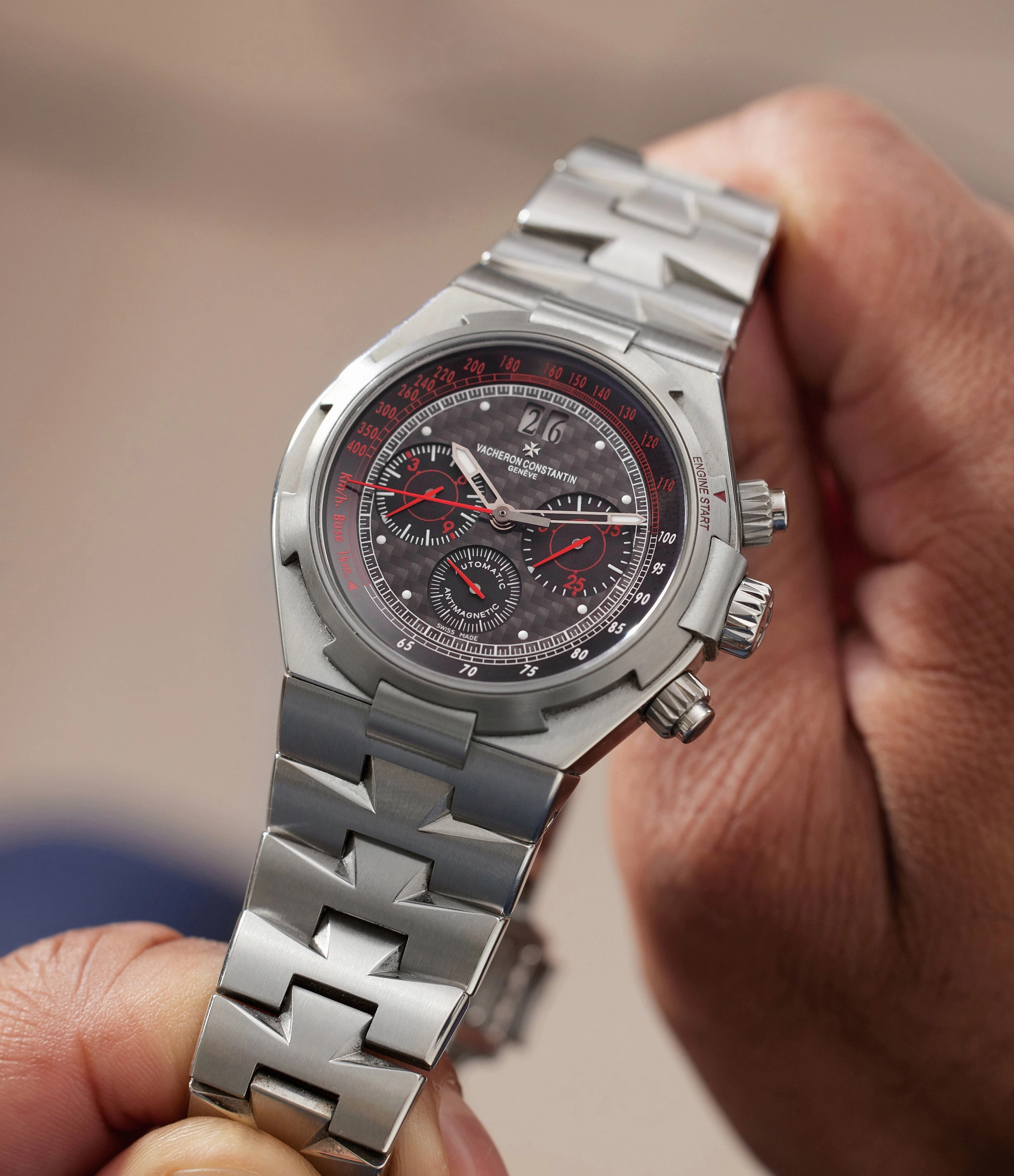 Overseas 49150 Engine  | Stainless Steel And Titanium