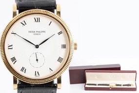 Patek Philippe Calatrava 3919 18K Yellow Gold 33mm Men's Watch