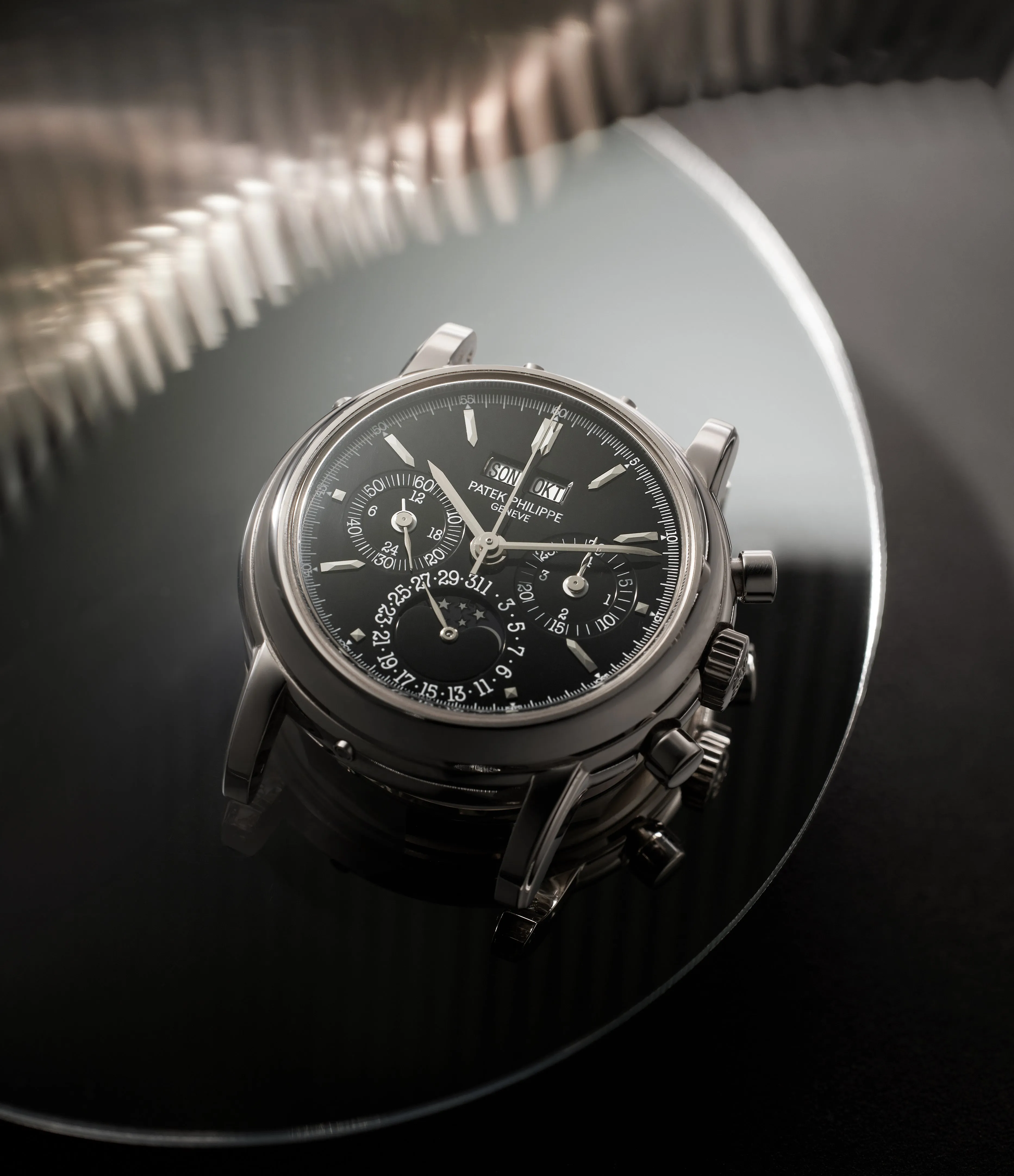 Perpetual Calendar Chronograph | 3970EG-025 | White Gold