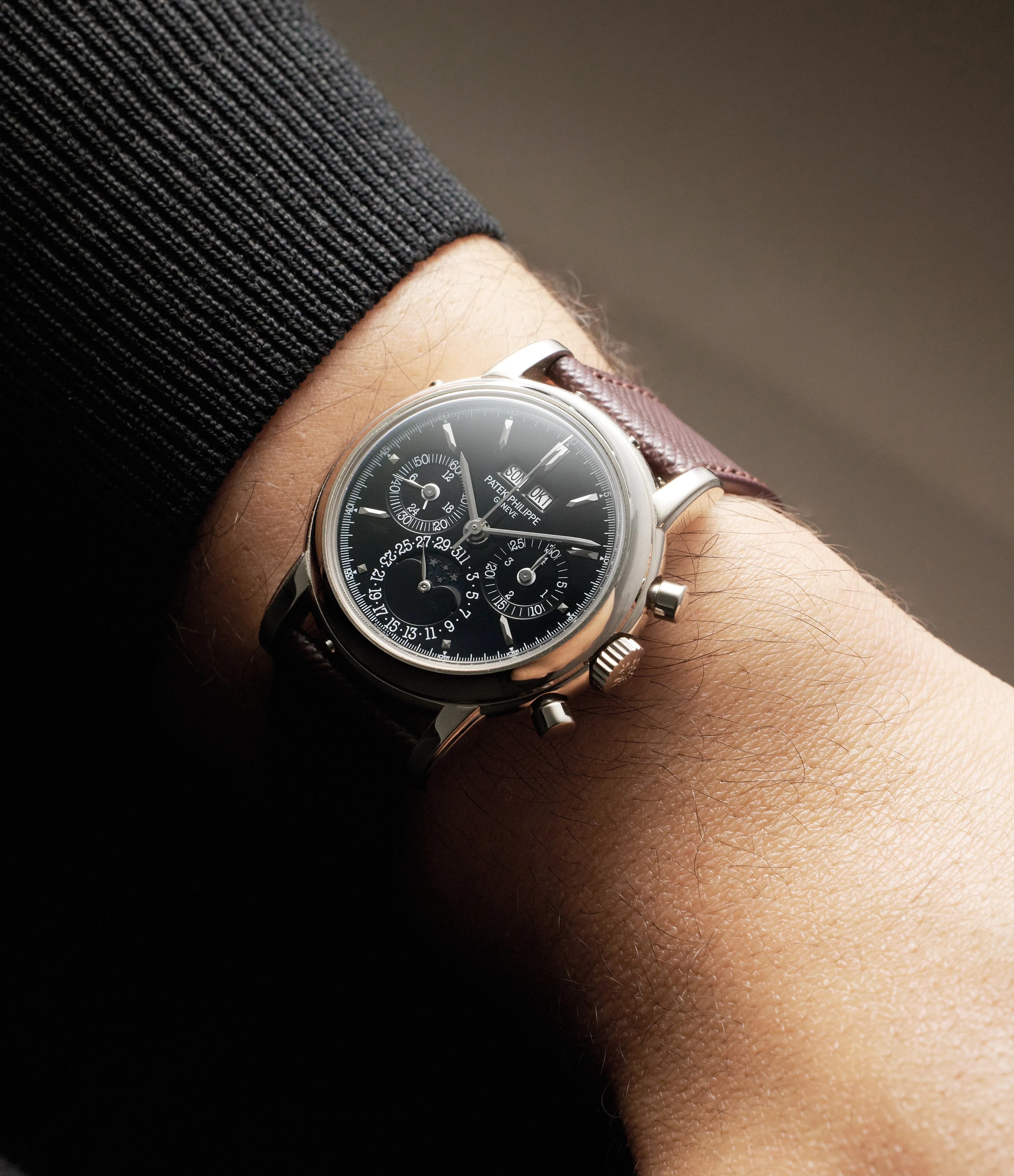 Perpetual Calendar Chronograph | 3970EG-025 | White Gold