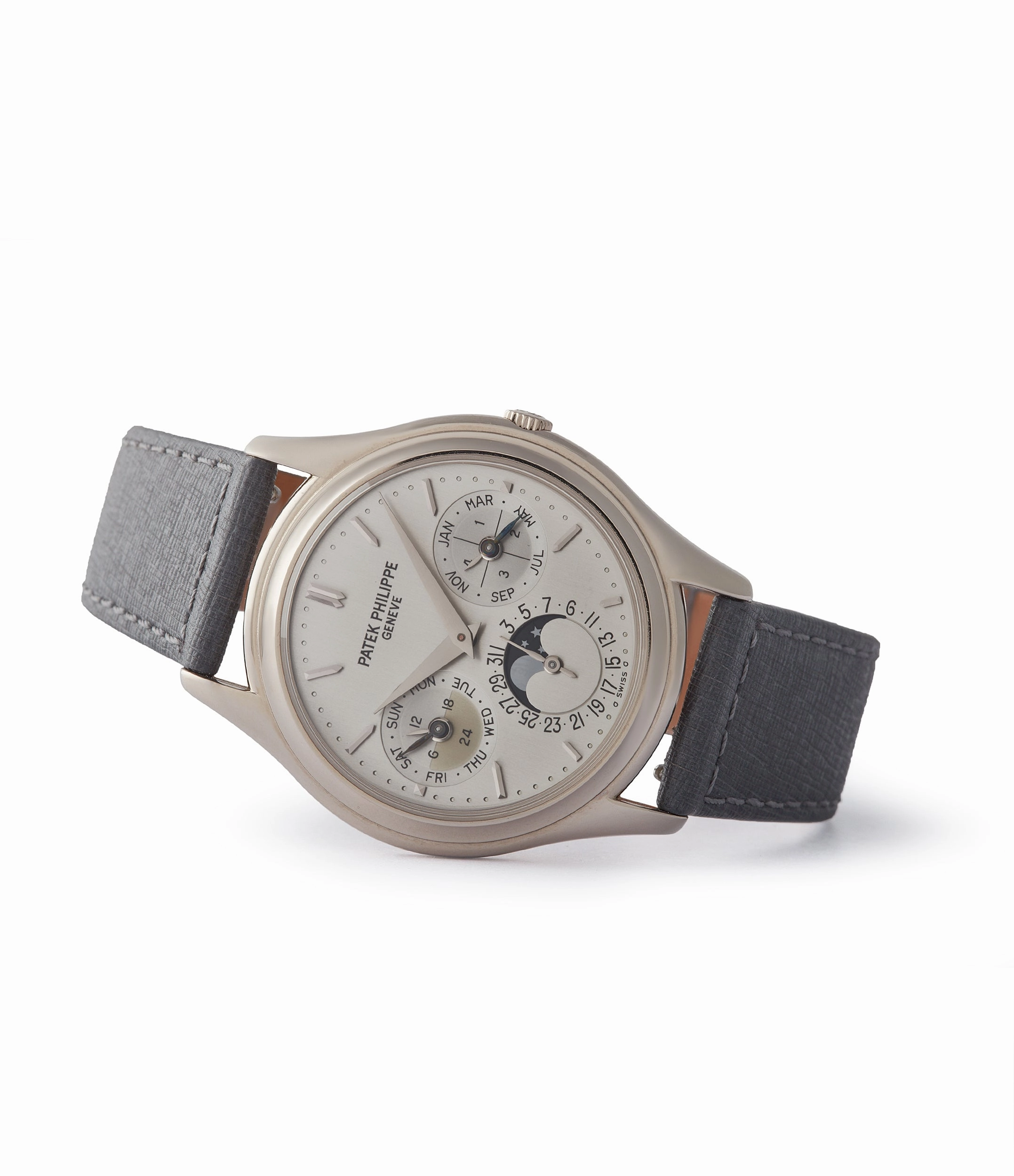 Perpetual Calendar 3940G | Grey Gold