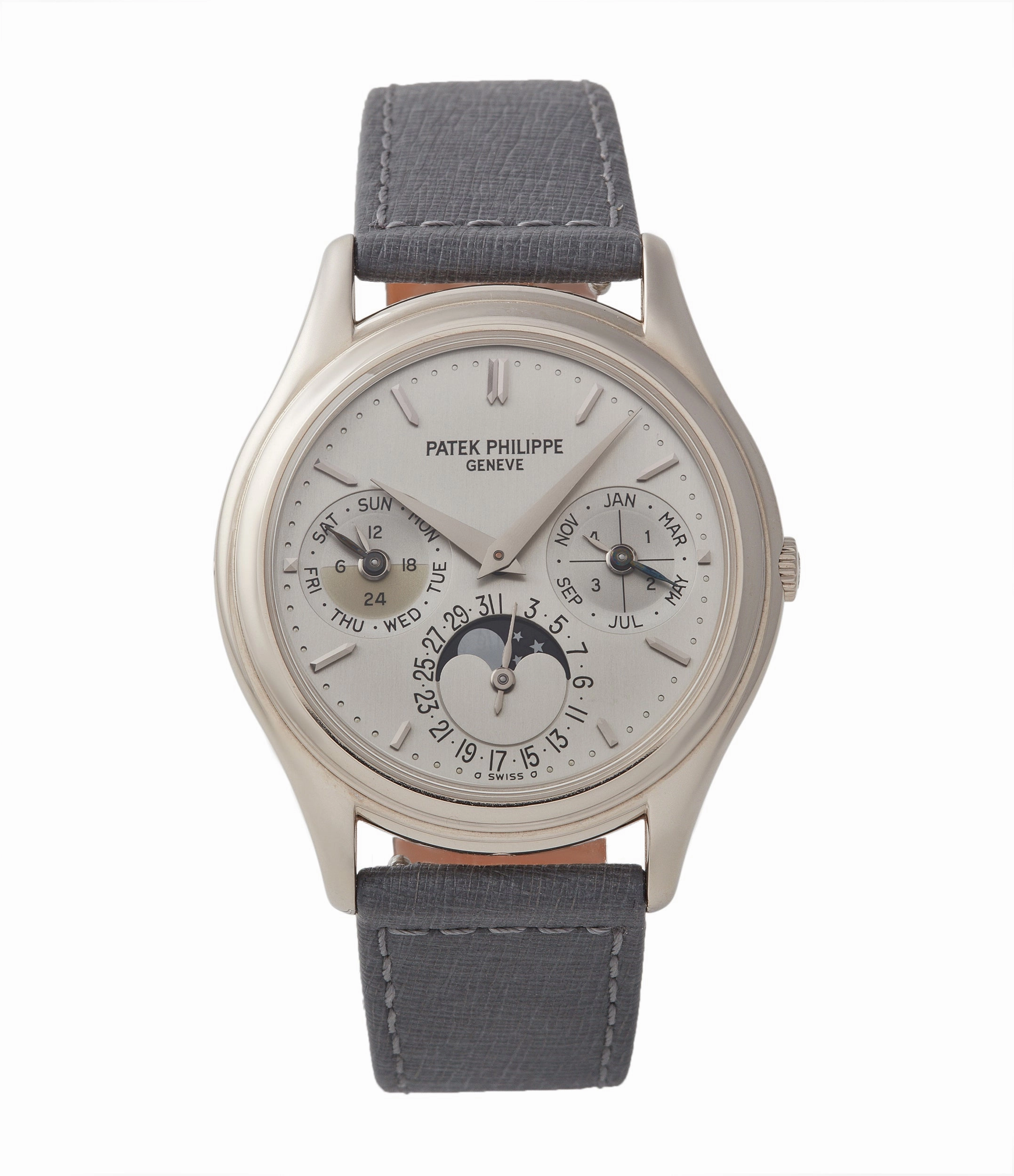 Perpetual Calendar 3940G | Grey Gold