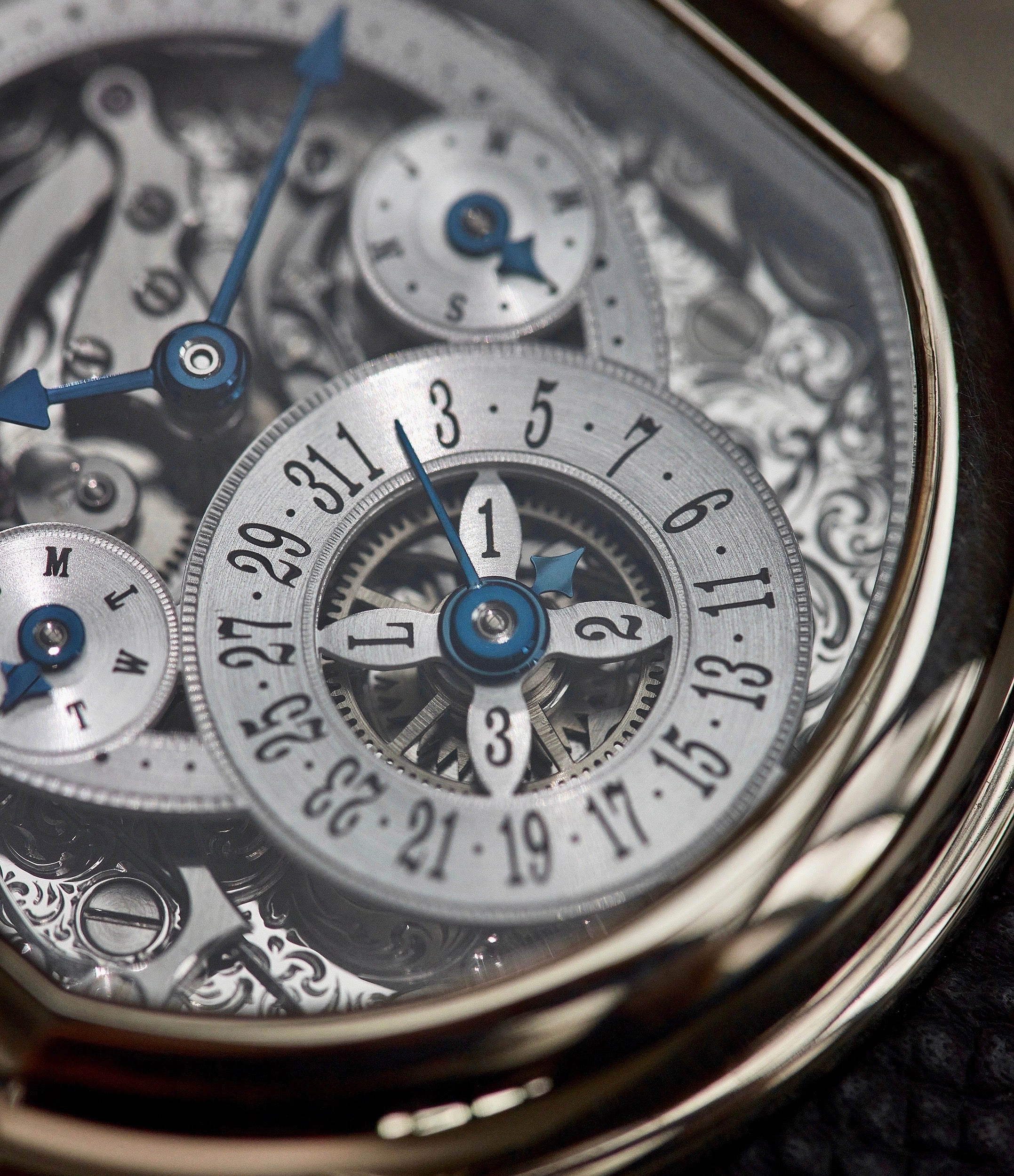 Perpetual Calendar | Skeletonised | White Gold