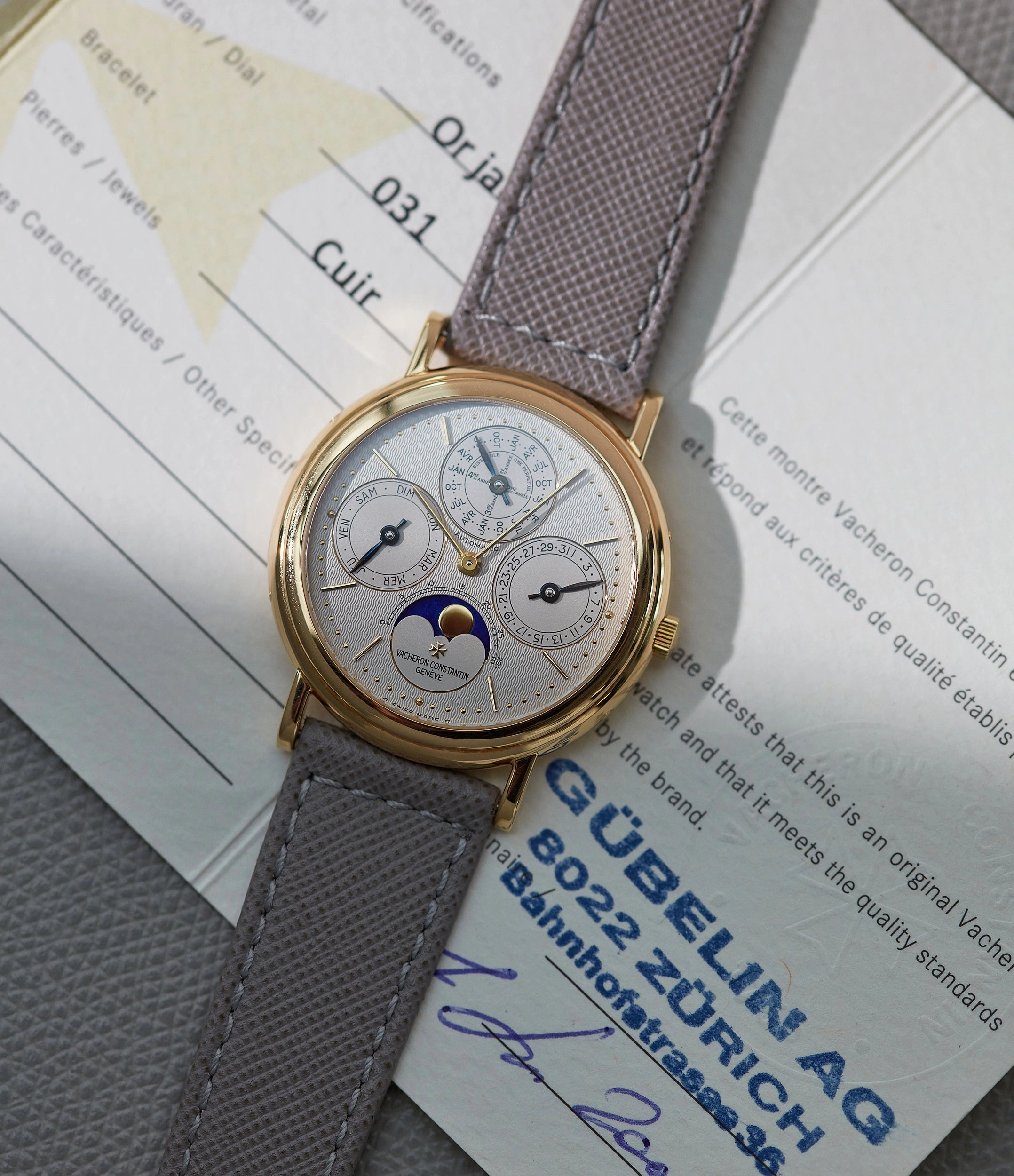 Perpetual Calendar | Yellow Gold
