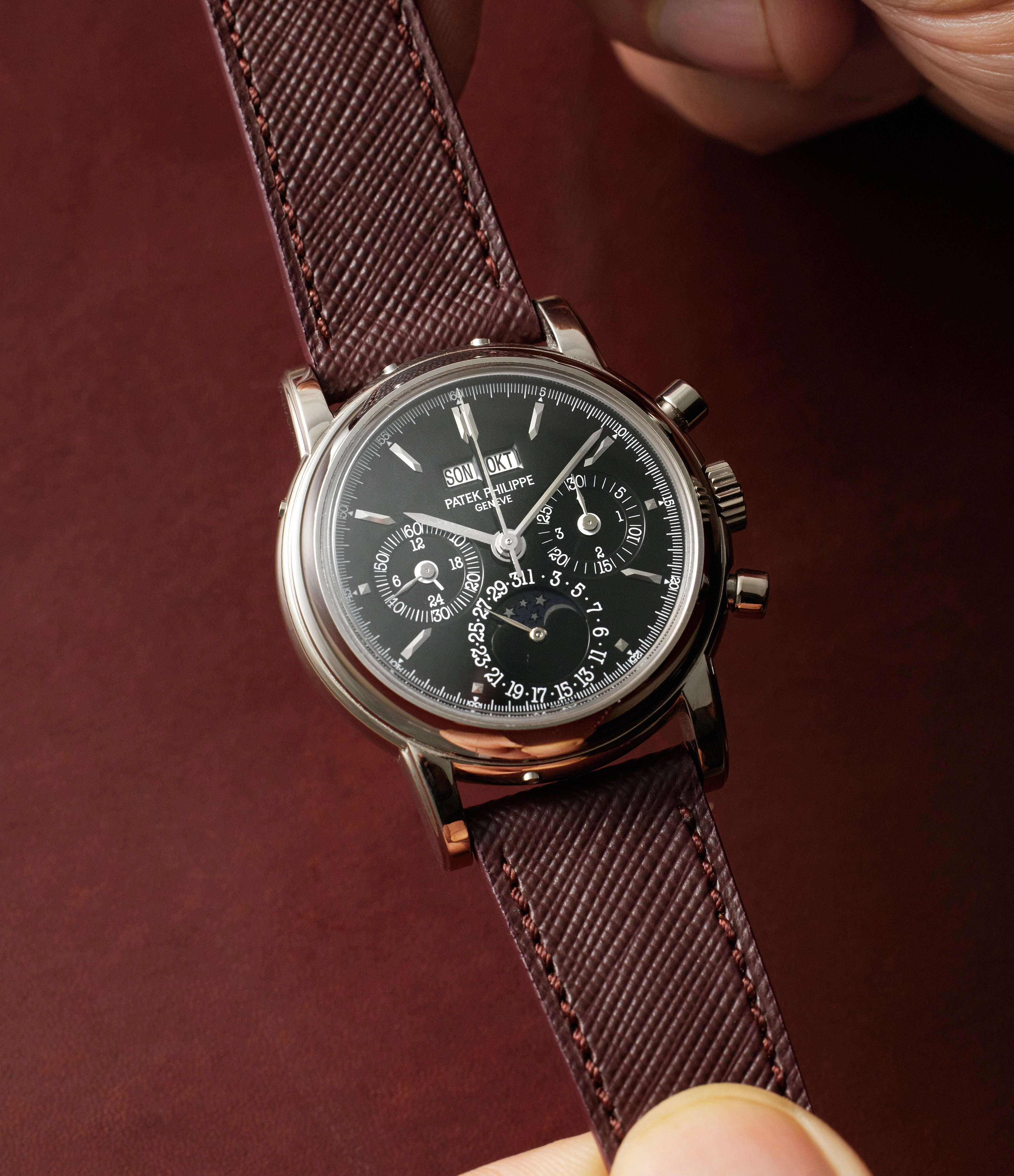Perpetual Calendar Chronograph | 3970EG-025 | White Gold