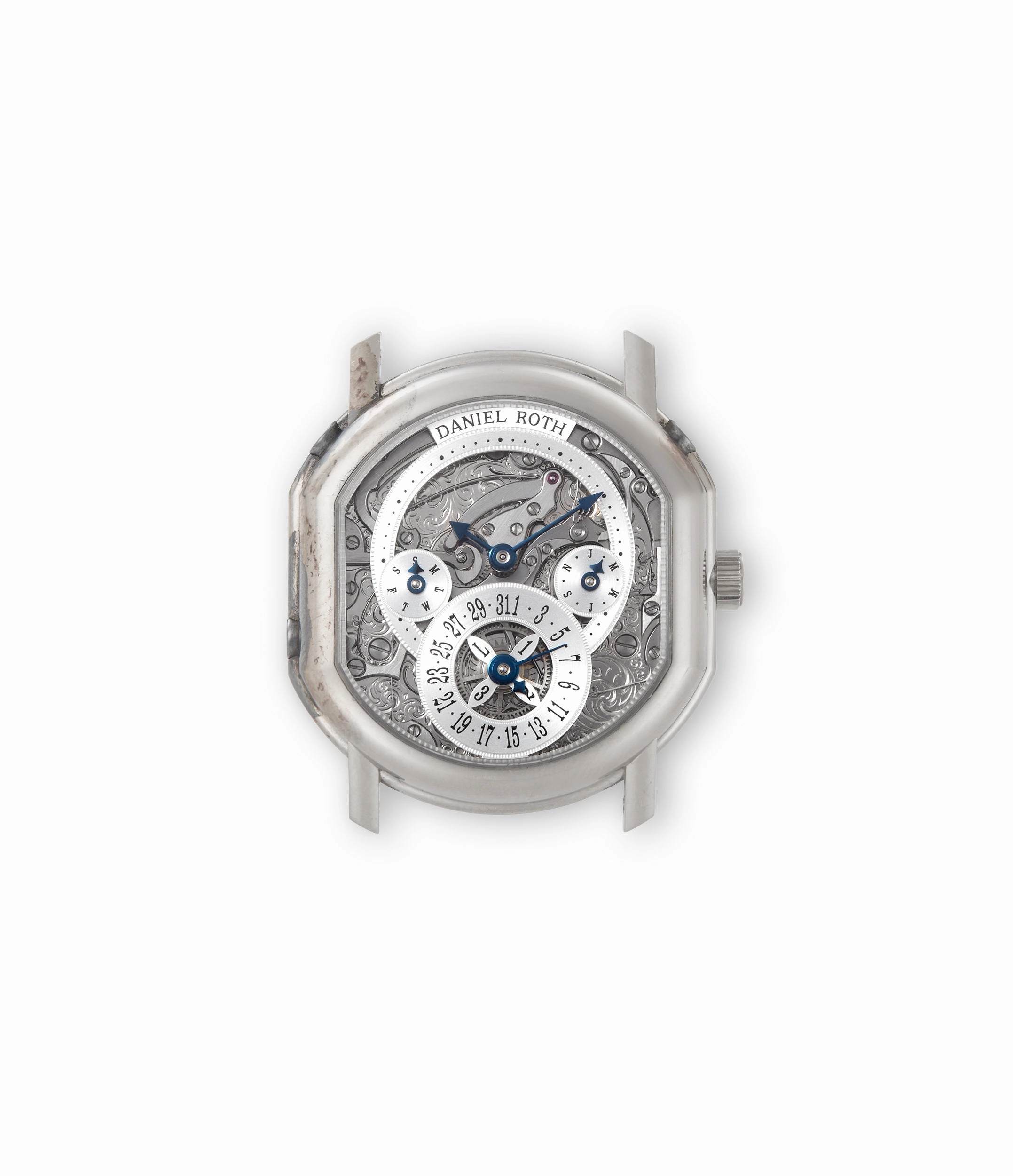 Perpetual Calendar Skeleton | 2117 | White Gold
