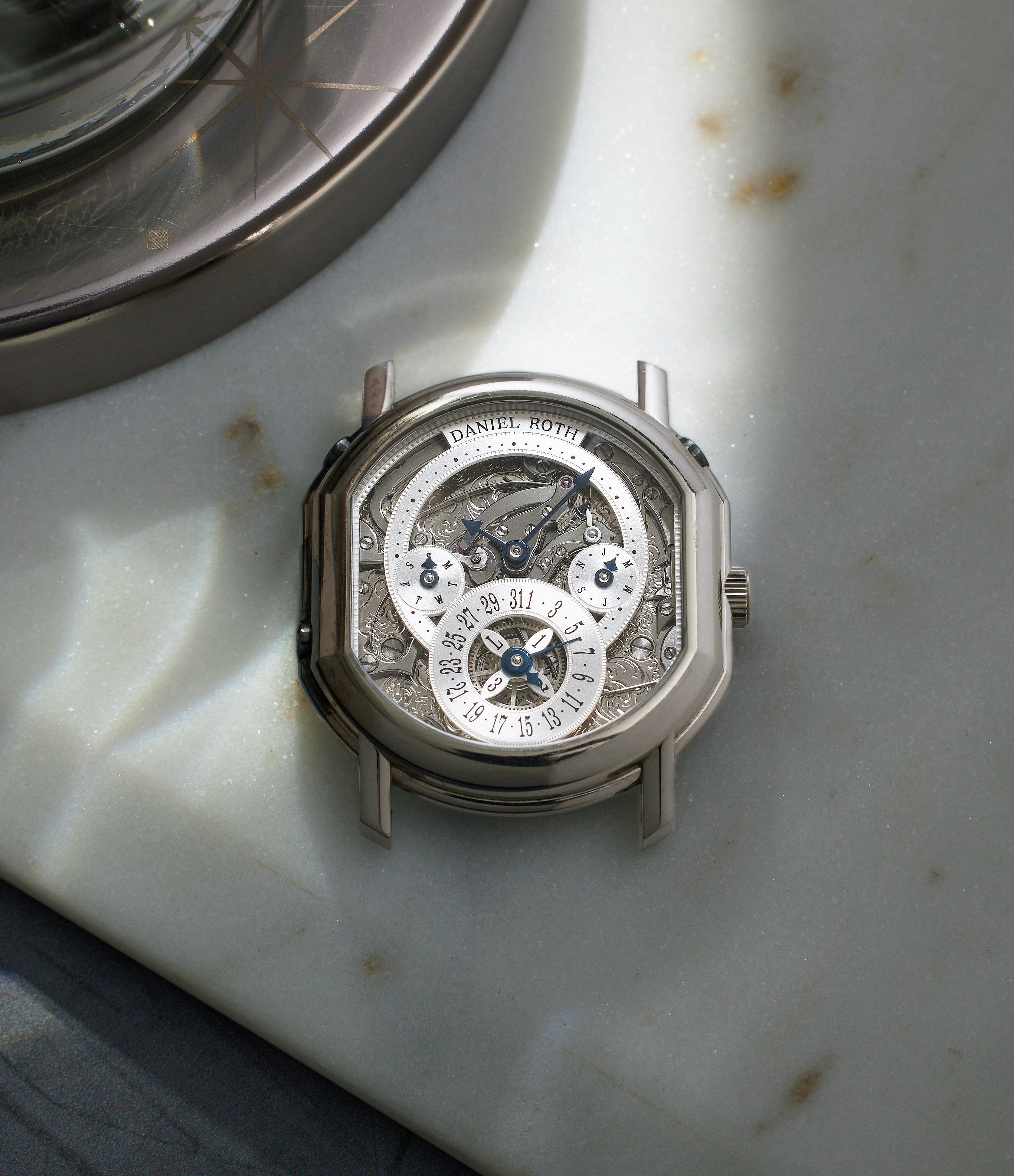Perpetual Calendar Skeleton | 2117 | White Gold