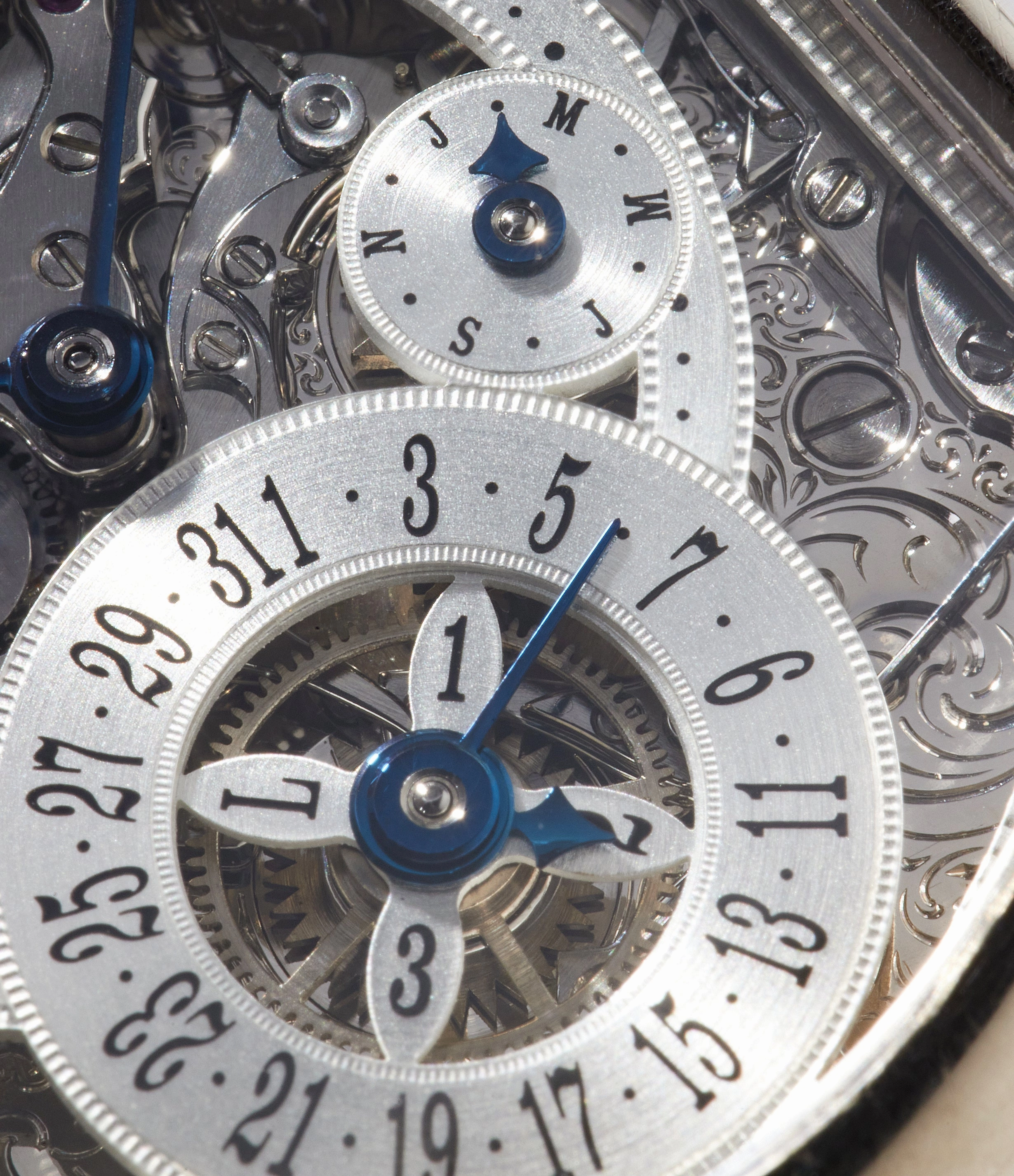 Perpetual Calendar Skeleton | 2117 | White Gold