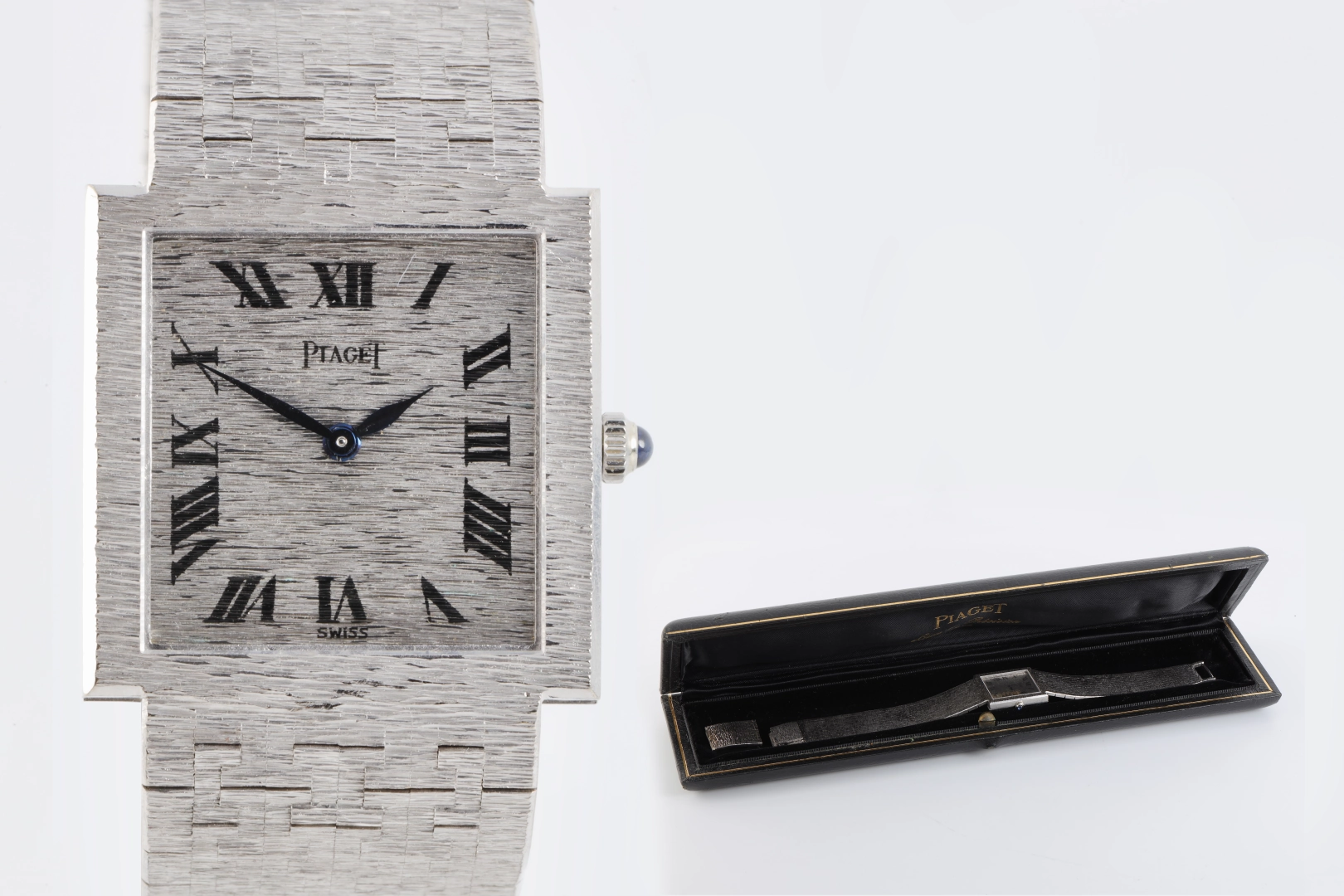 Piaget 18k White Gold 23mm Ladies Watch (70.08g.)