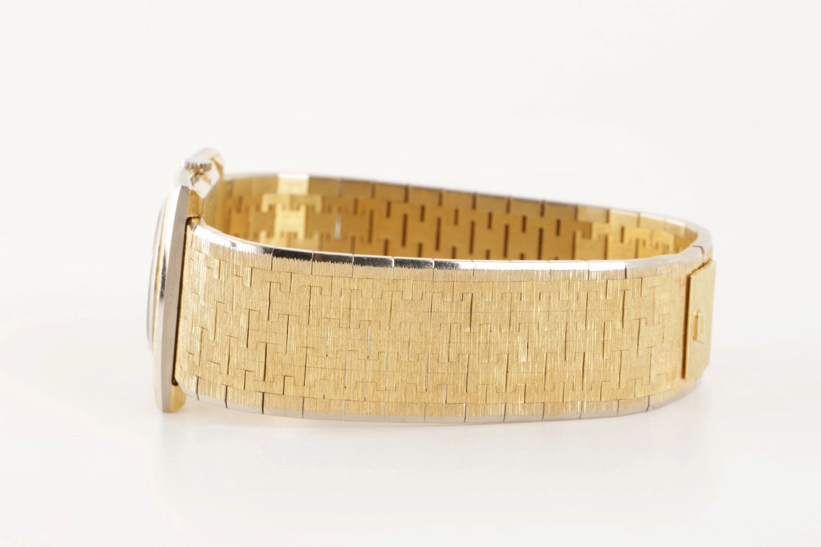 Piaget 916 AG 18k Two Tone Yellow & White Gold 24mm Watch (81.97g.)