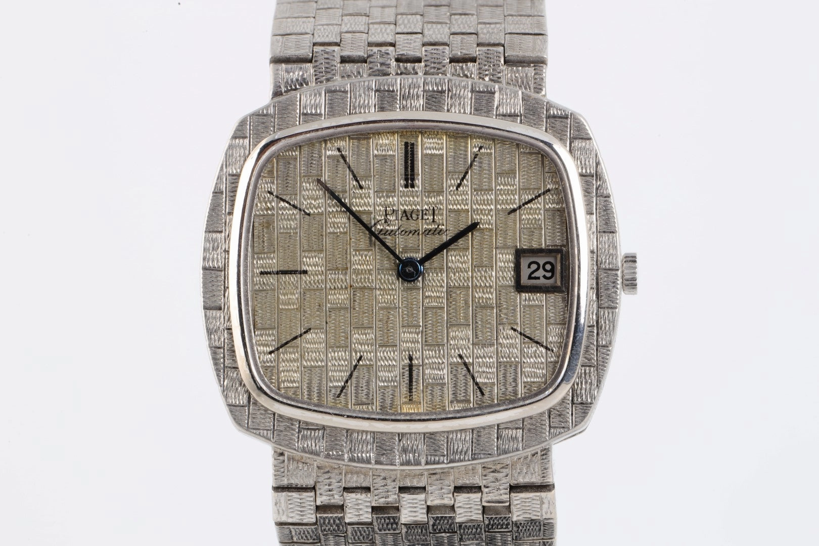 Piaget Classic 13433 18k White Gold 33mm Watch (98.41g.)