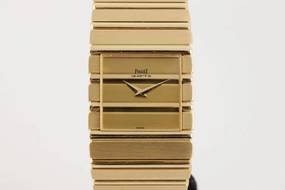 Piaget Polo 7131 C 701 18k Yellow Gold 25mm Ladies Watch (126.50g.)