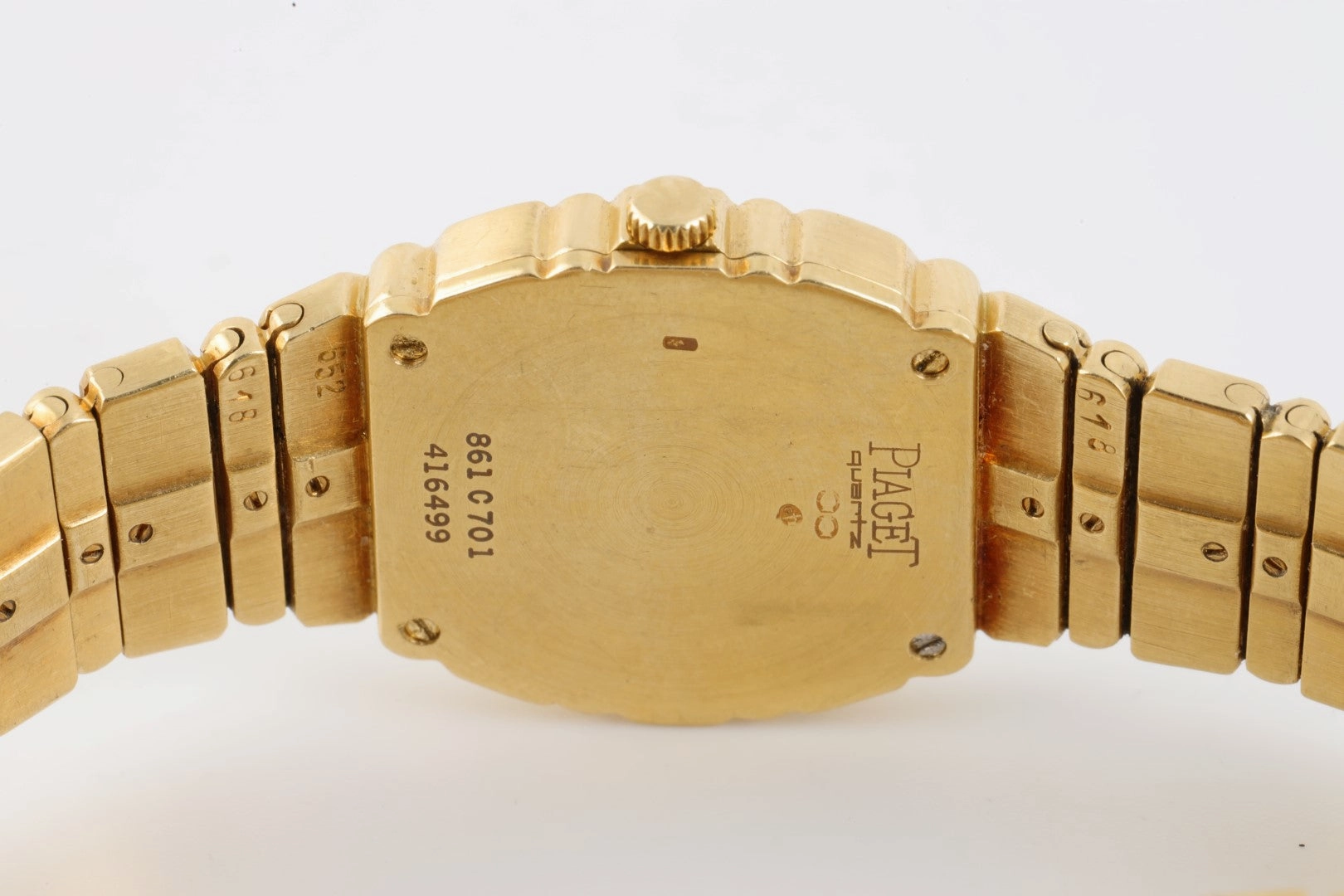 Piaget Polo 861 C 701 18K Yellow Gold 23mm Ladies Watch (79.80g.)