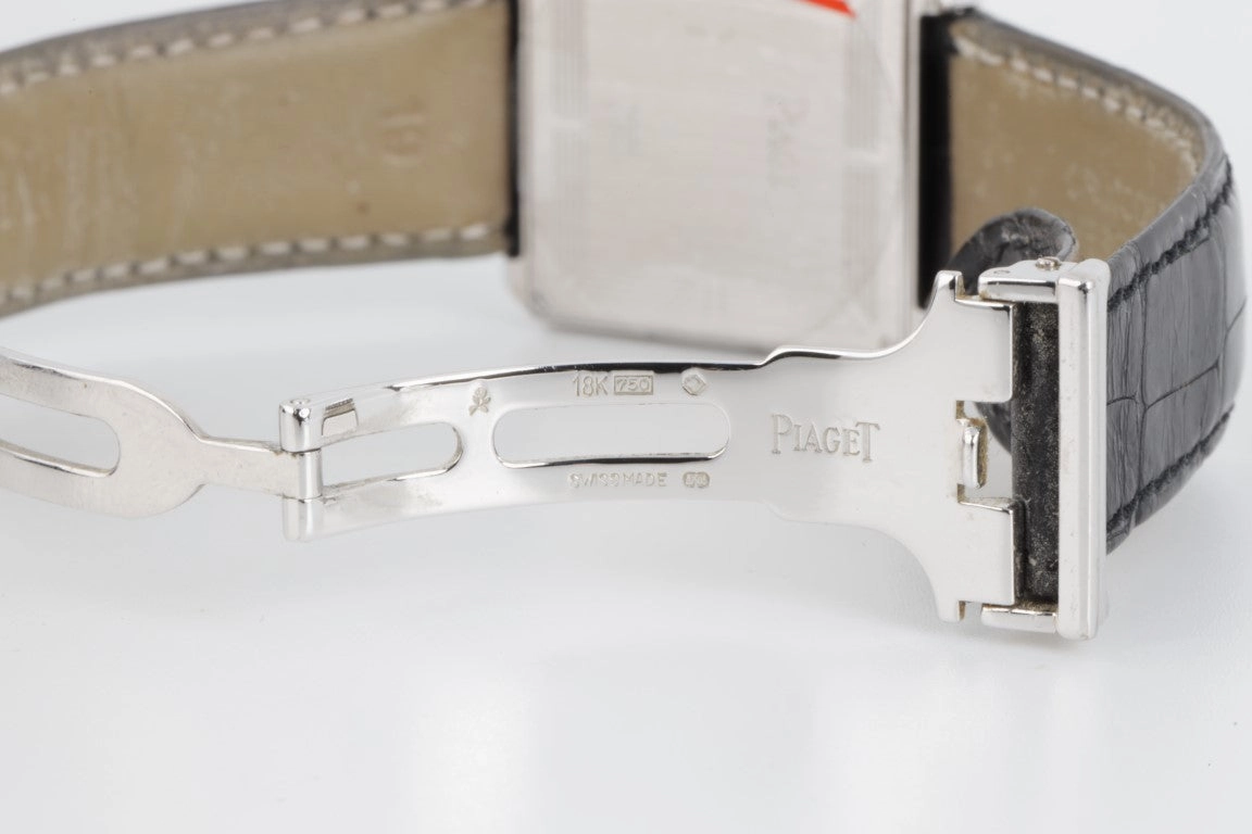Piaget Protocol 28mm 18k White Gold Watch & Box