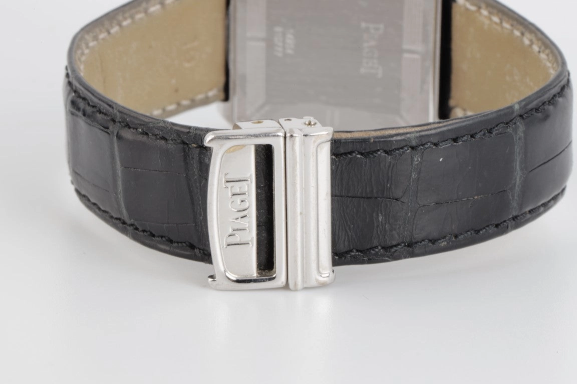 Piaget Protocol 28mm 18k White Gold Watch & Box