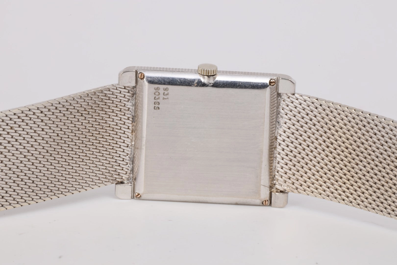 Piaget Toblerone 931 18k White Gold 23mm Watch (46.44g.)