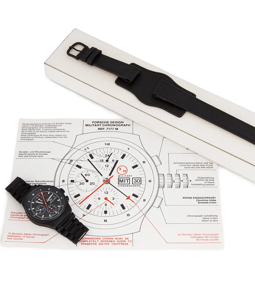 Porsche Design Military Chronograph NOS | 7177 M | Steel