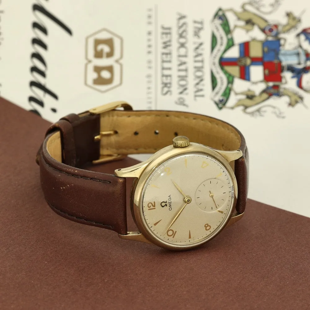 Pre-owned Automatic 9ct Vintage Omega watch