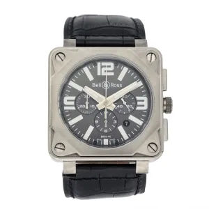 Pre-owned Bell & Ross BR01-94 Titanium Watch