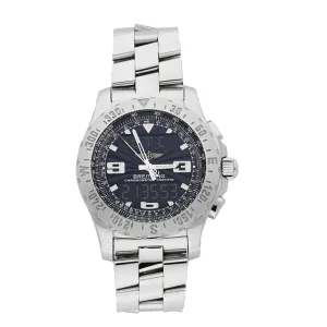 Pre-owned Breitling Airwolf Chronograph A78363 Steel 2007 Box and Papers