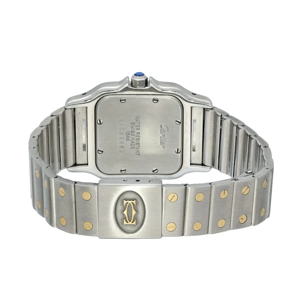 Pre-Owned Cartier Santos 1566 1995 Galbe Watch